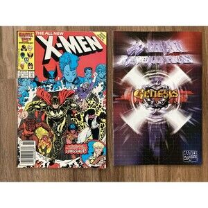 X-Men: Annual No. 10 & Genesis Edition Character Guide. Marvel Comics (1987)